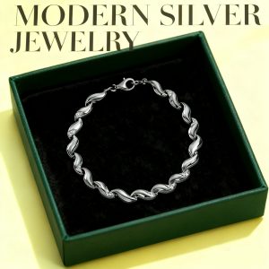 925 Sterling Silver Zircon Bracelet